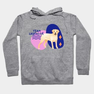 Team Labrador, dog lovers, Labrador lovers Hoodie